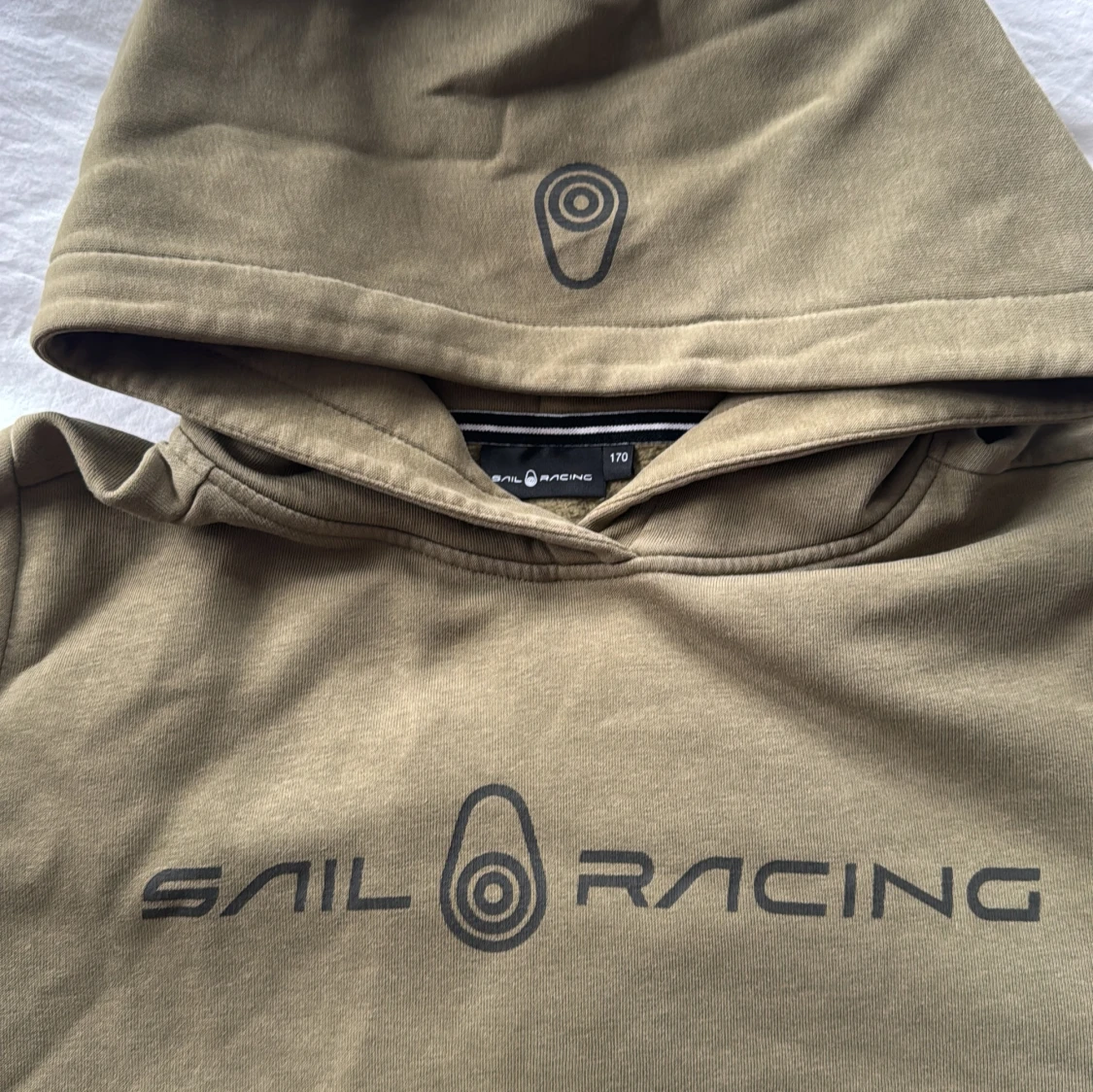 Olivgrön Sail Racing hoodie - 2