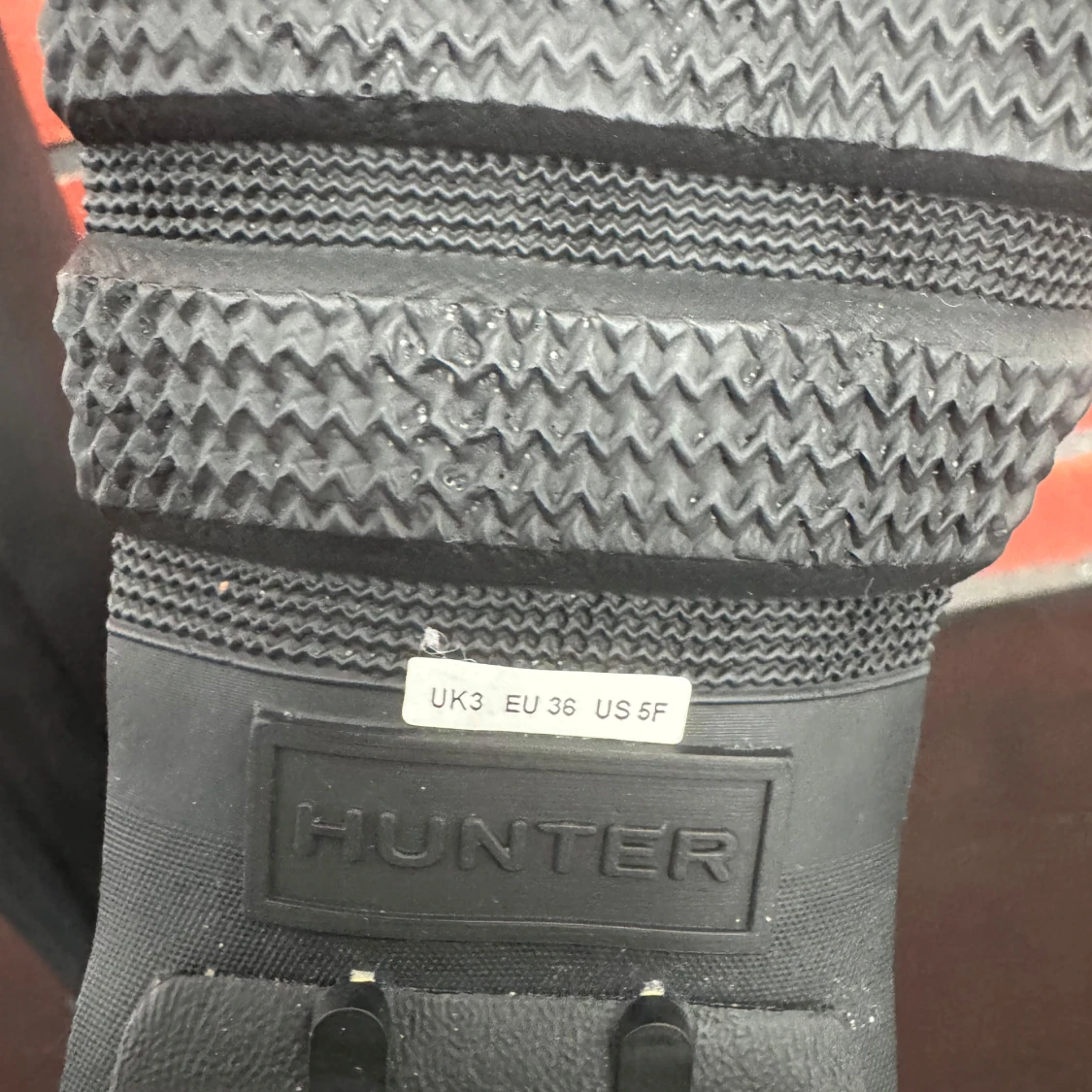 Svarta höga stövlar från Hunter - 4
