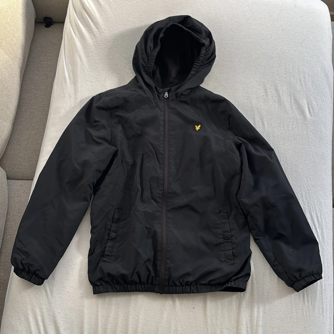 Svart vindjacka Lyle & Scott Junior
