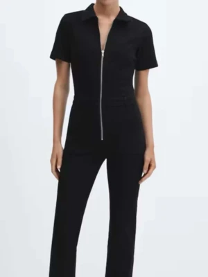 Jeansdräkt - Såå sjukt snygg svart jeans jumpusuit ifrån mango😍😍😍