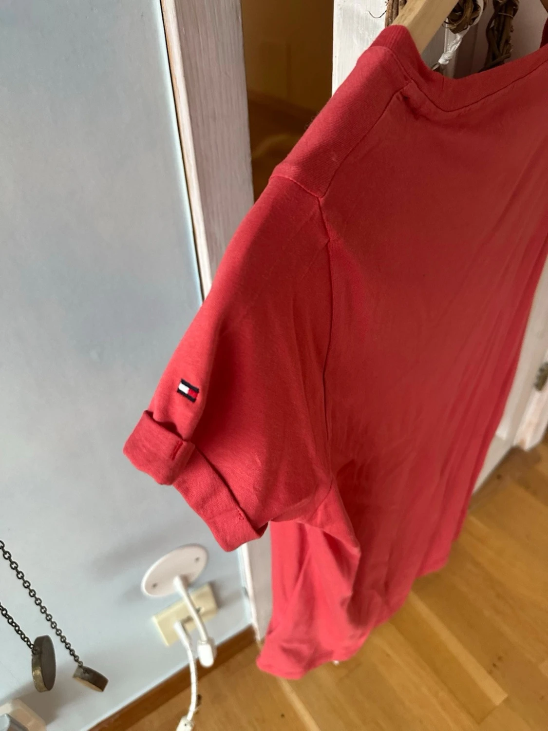 Rosa t-shirt Tommy Hilfiger S - 4