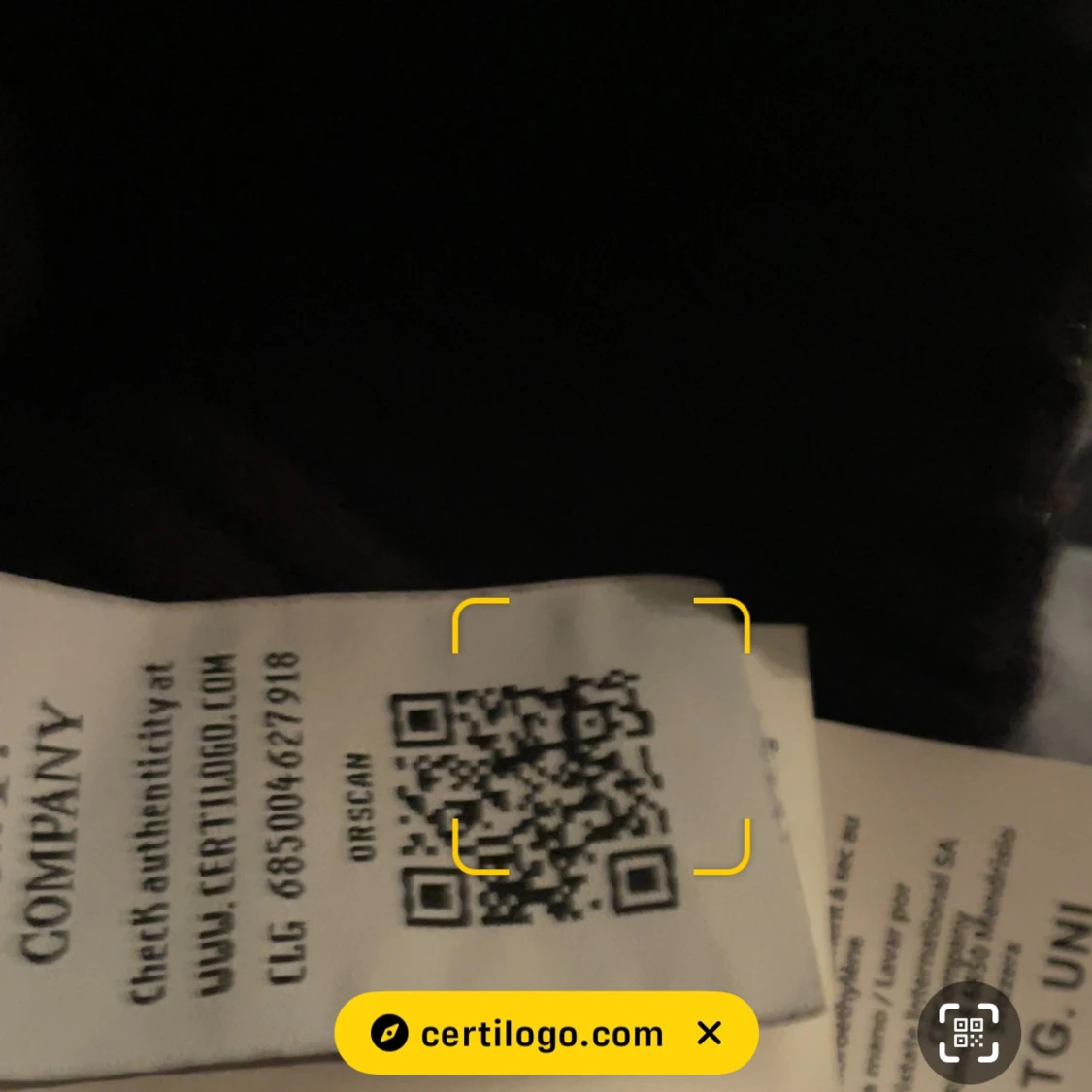 Svart C.P. Company mössa - 4