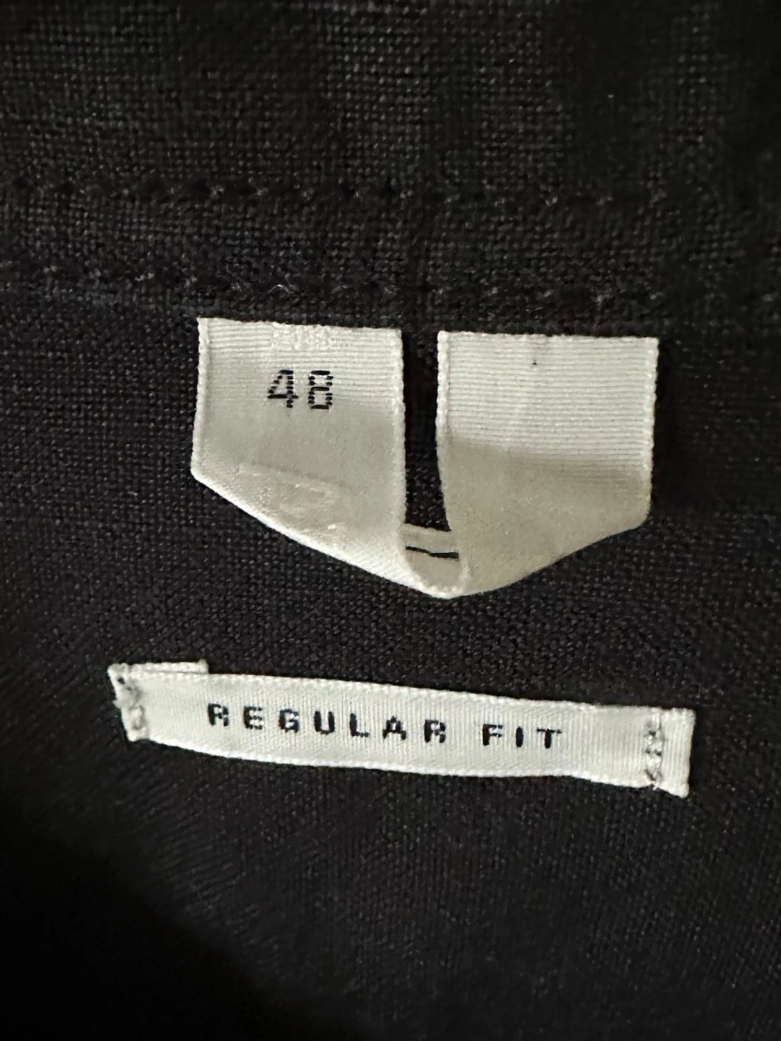 Svart Arket långärmad skjorta med dragkedja - 2