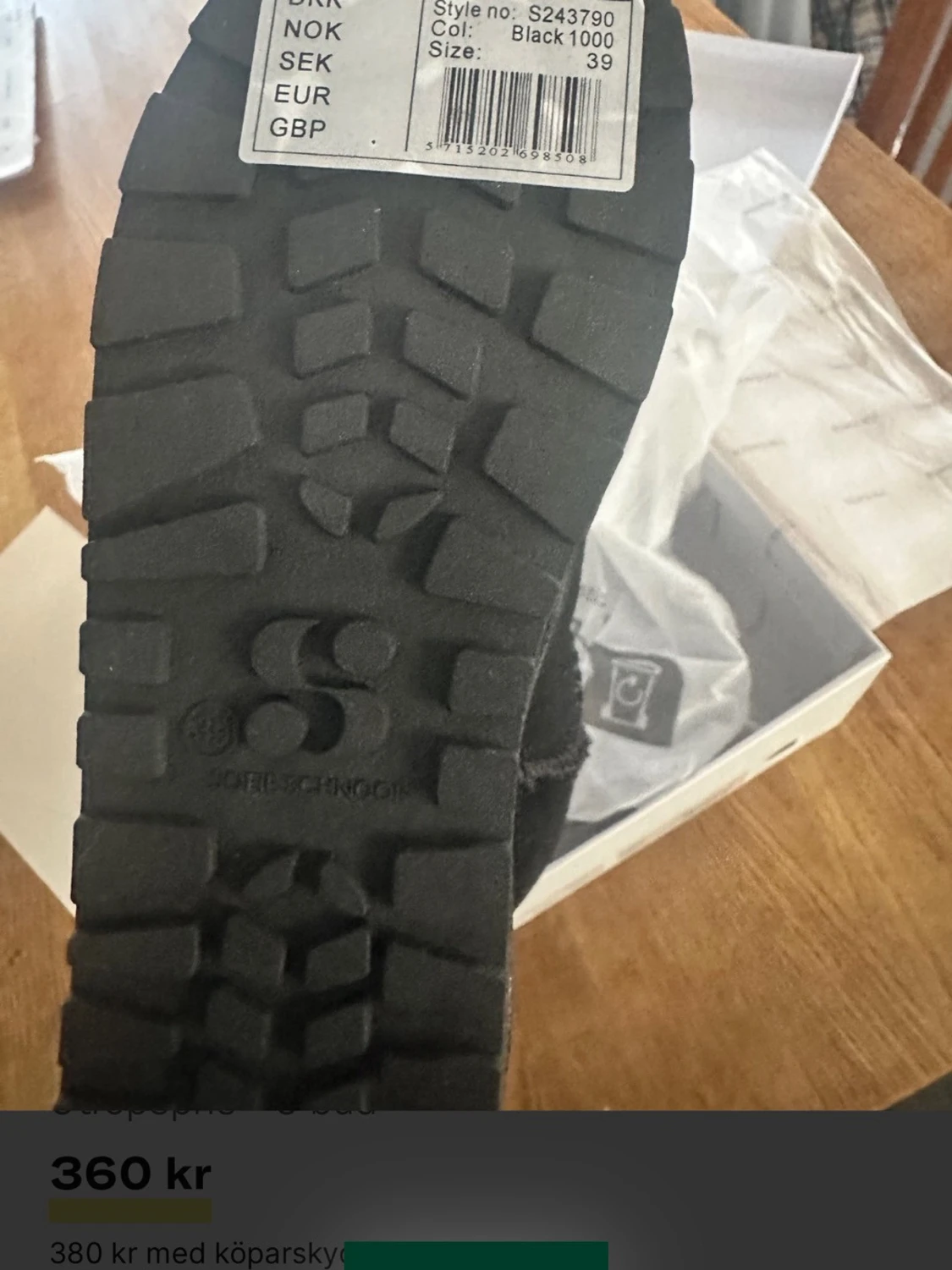 Svarta Teddy boots från Sofie Schnoor - 2