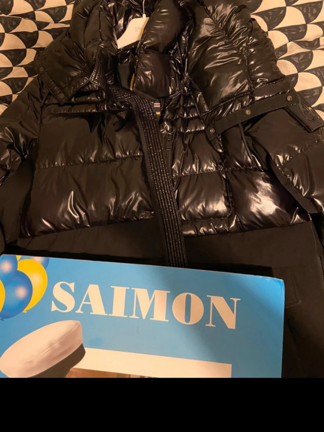 Svart pufferjacka Moose Knuckles - 4