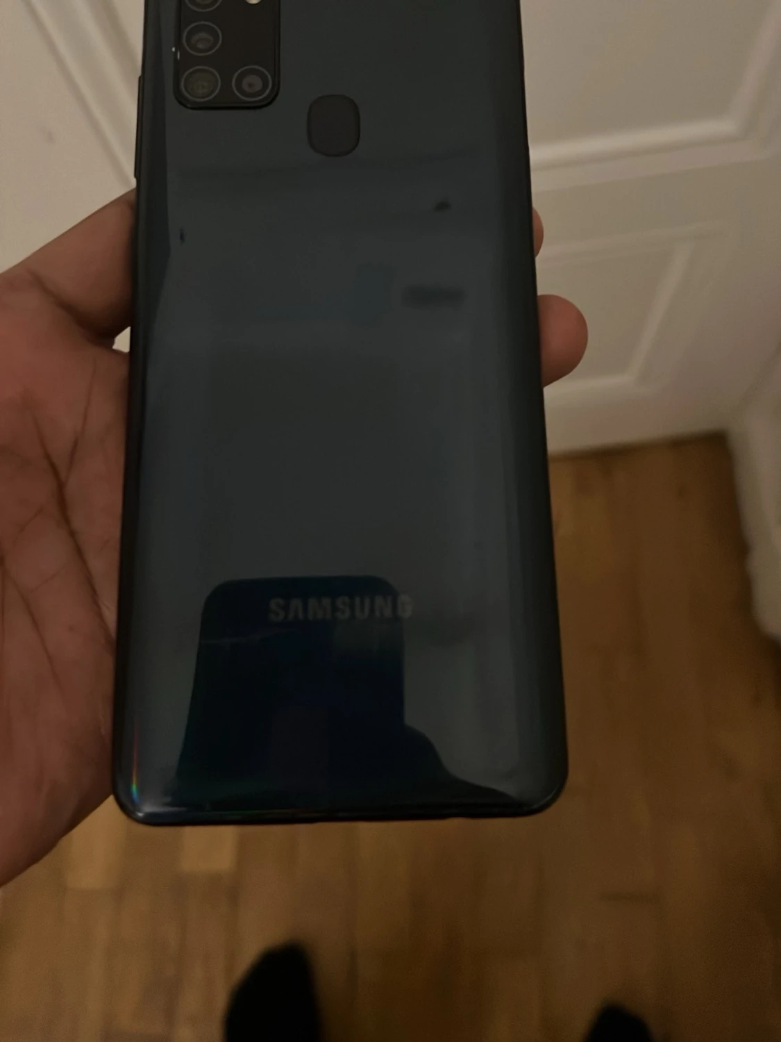 Samsung Galaxy svart mobiltelefon - 1