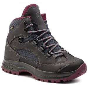 Vandring kängor/skor - Hanwag Tatra II Gore-Tex - Stl 41,5 (UK 7,5, US 10) - Här säljer jag mina vandringsskor som bara använts ett fåtal gånger på hundpromenader i stan, i väldigt fint skick. Originalkartong finns. Köptes på Naturkompaniet.  Storlek: 41,5 (UK 7,5 / US 10) - passar fot på 26,5 cm  Färg: Grå med lila/cerise (Asphalt/Dark Garnet)  Lättvikt! Sköna på foten och bekväma.  Hämtas i Solna.