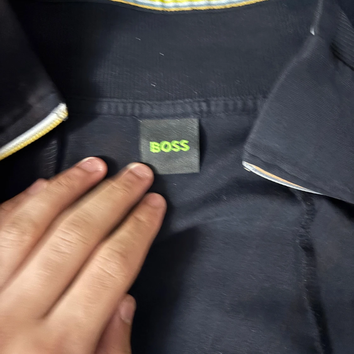 Svart zipjacka från BOSS, stl S - 2