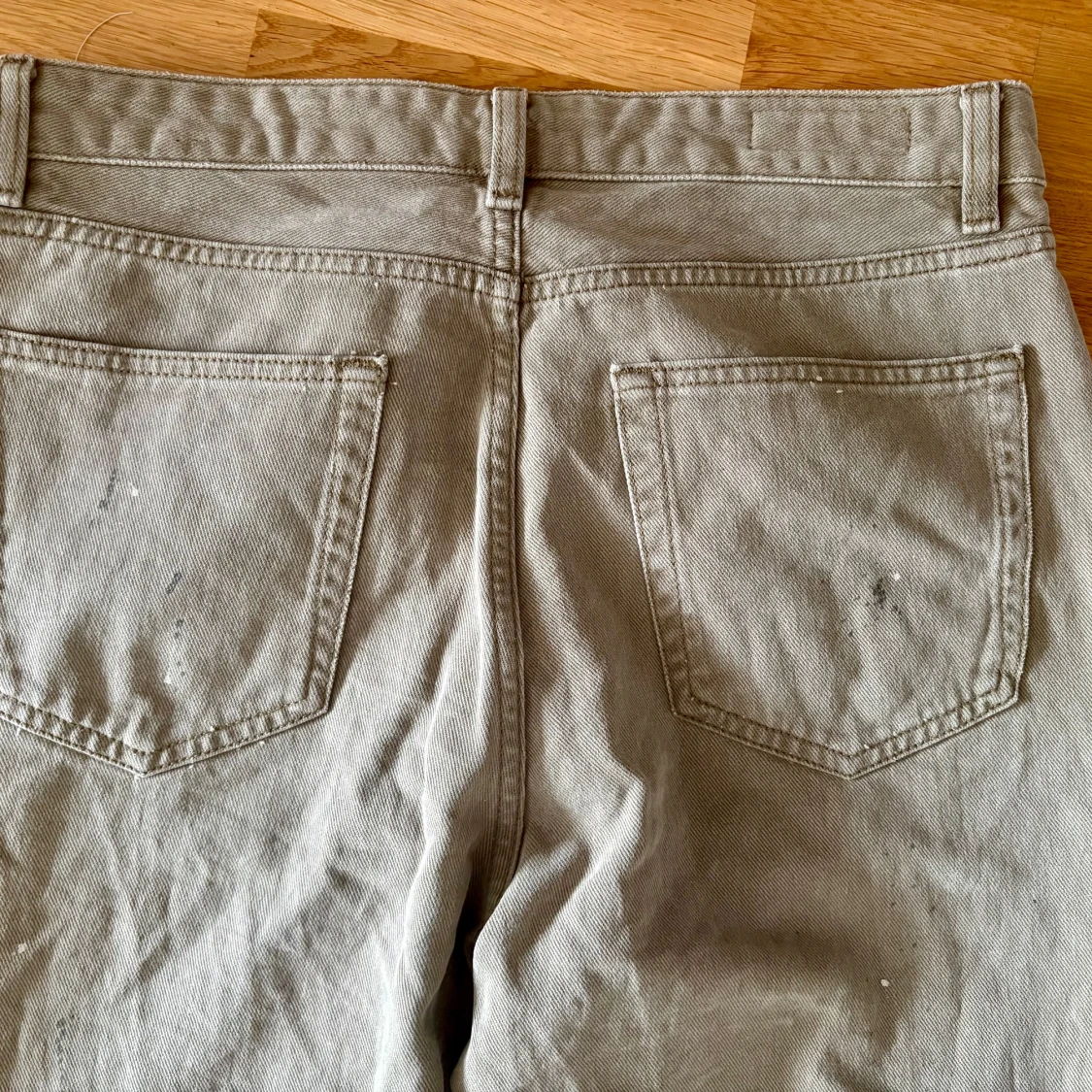 Beige flared jeans från Zara - 2
