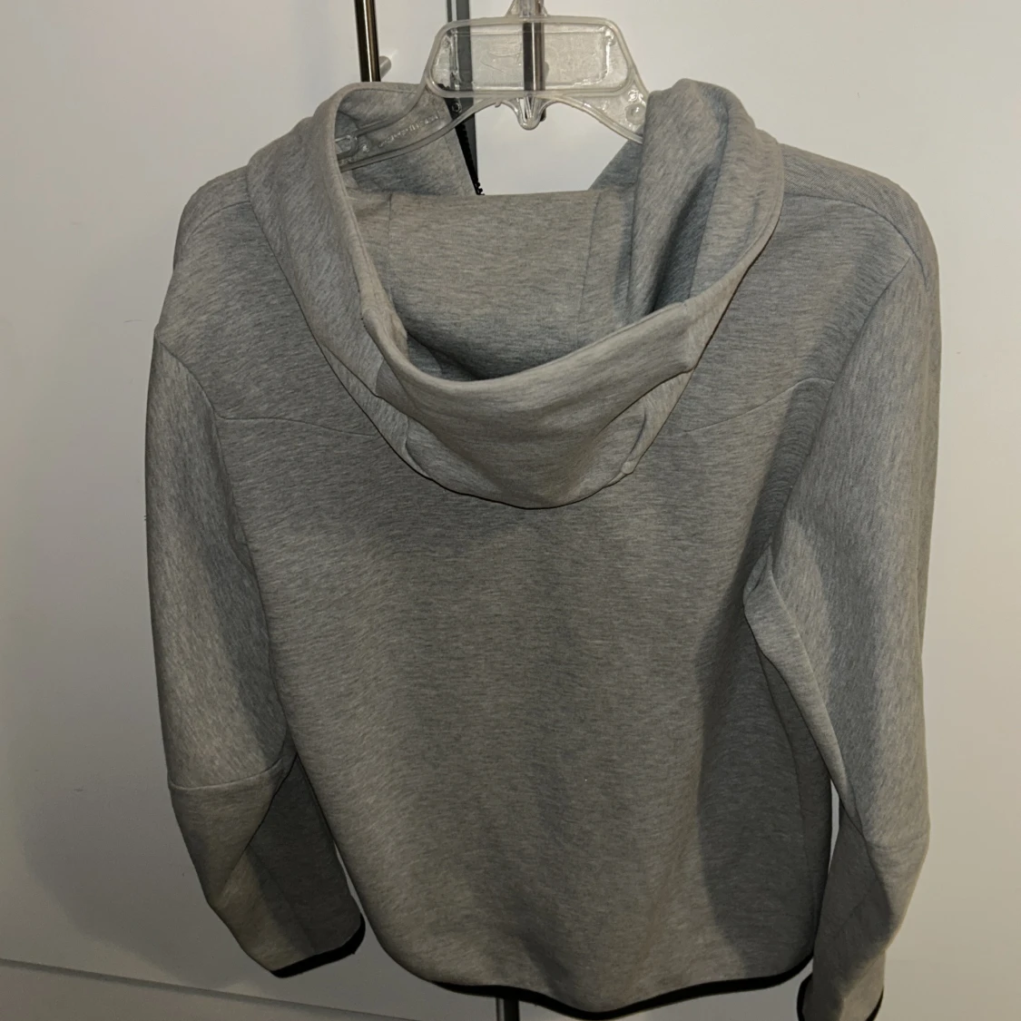 Grå Nike hoodie med dragkedja - 1