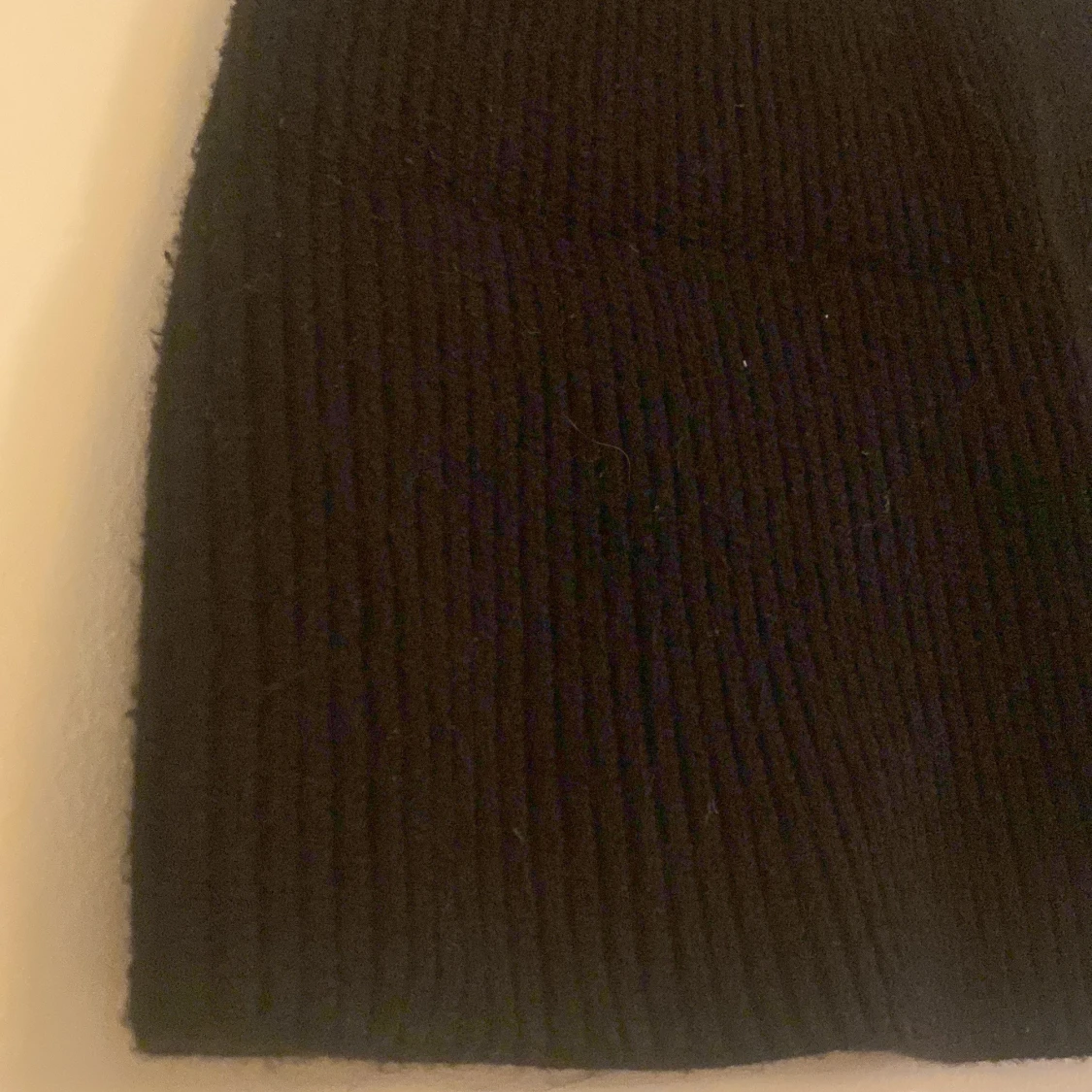 Svart ribbad stickad kjol från Zara - 1