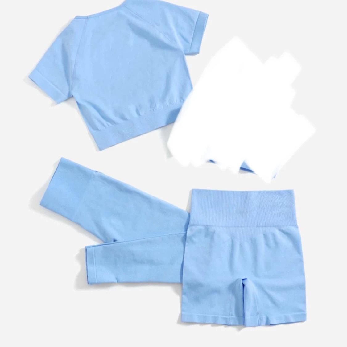 Ljusblått träningsset - 1