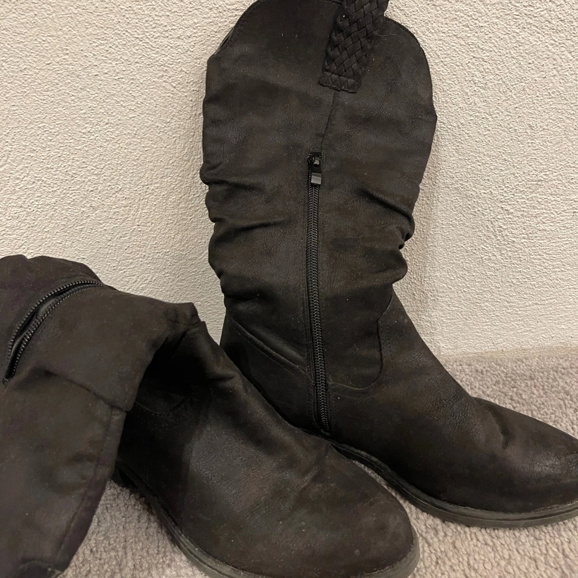 Svarta Boots/Cowboy boots  - 4