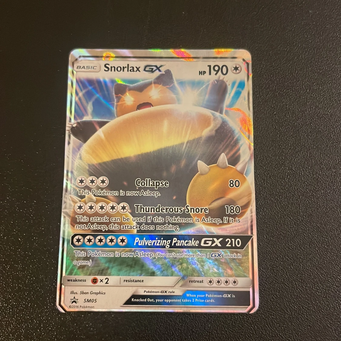 Pokémon kort Snorlax GX - 2