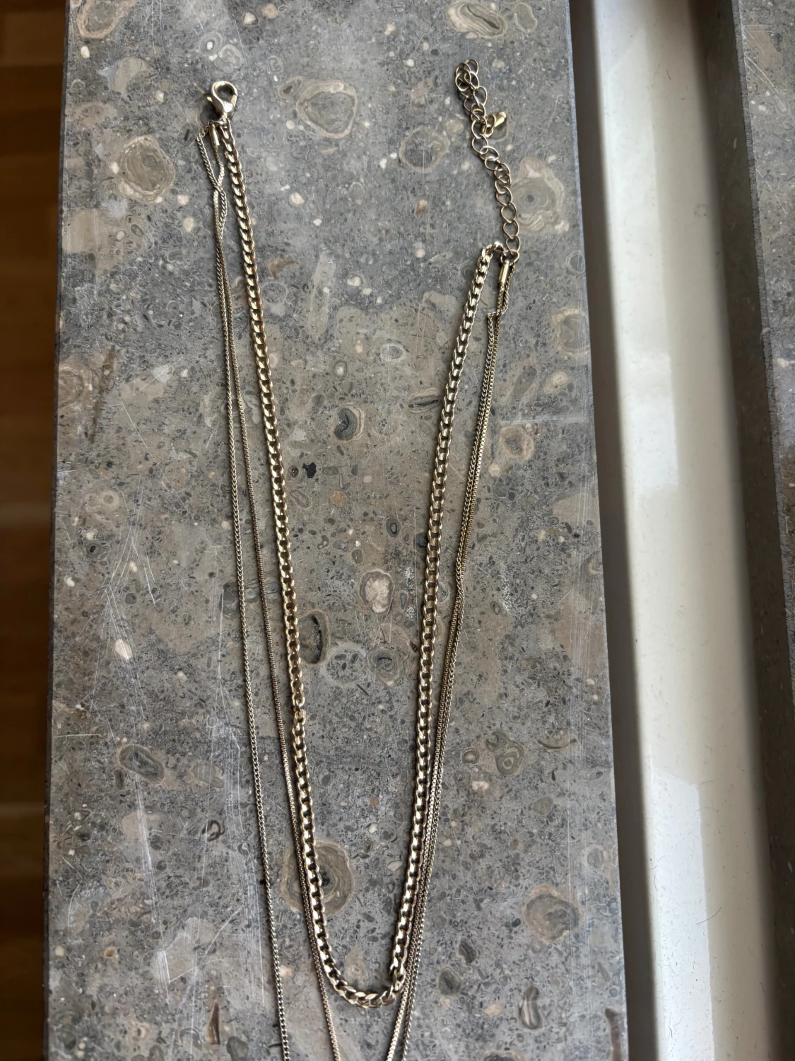 Layered halsband i silverfärg - 2