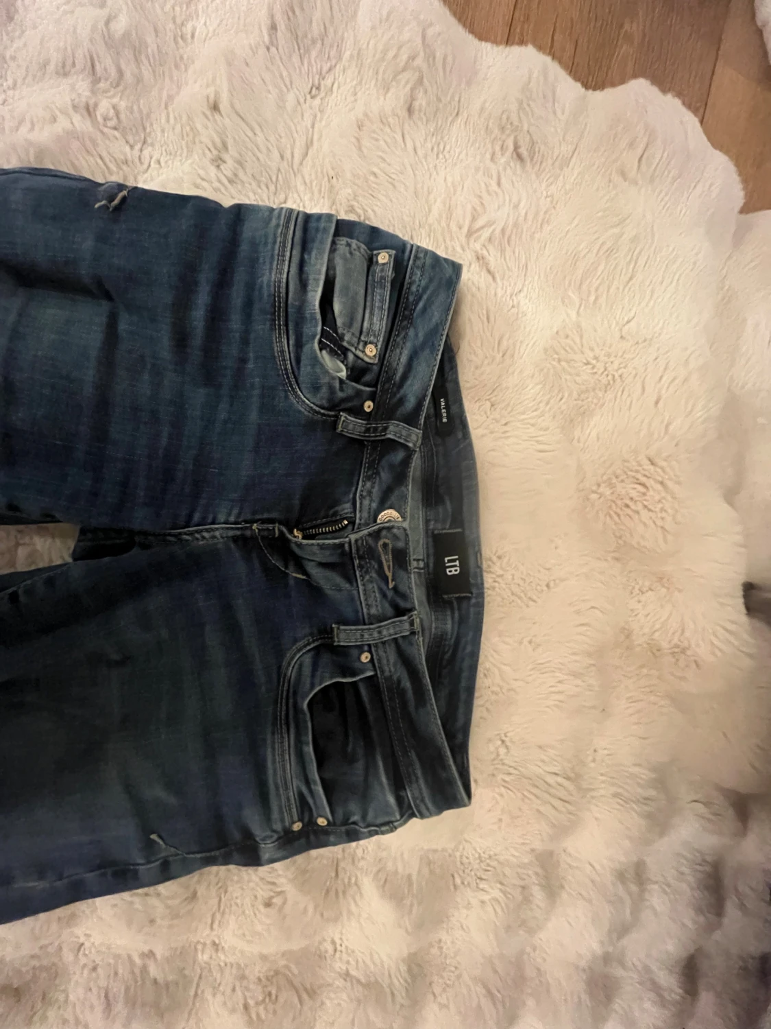 Blå bootcut jeans från LTB - 2