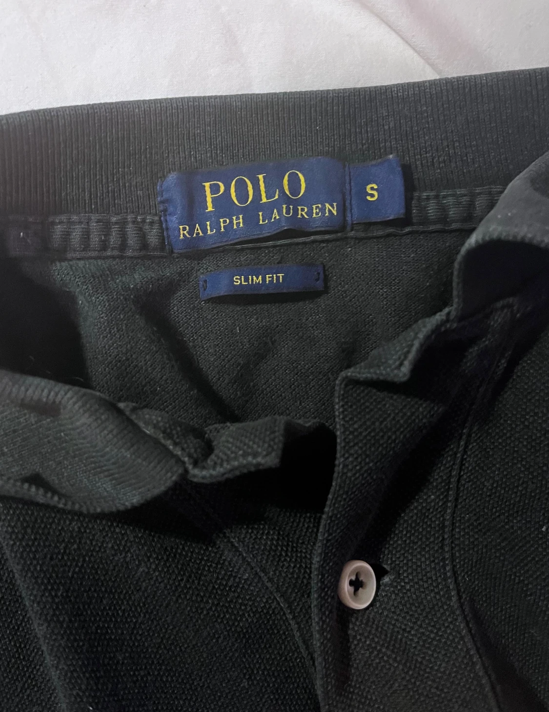 Svart Polo Ralph Lauren pike S - 3