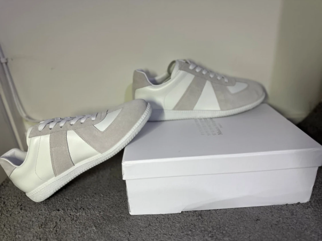 Maison Margiela Gats sneakers vit/grå