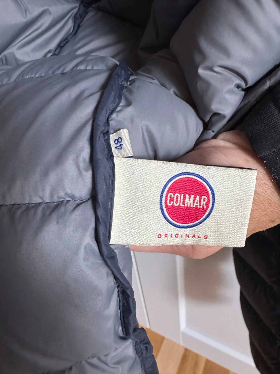 Mörkblå dunjacka från Colmar, strl 48 - 1