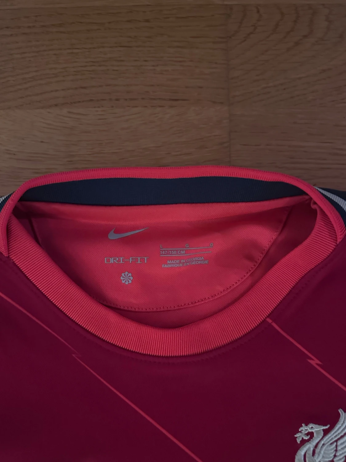 Liverpool FC röd Nike fotbollströja - 3