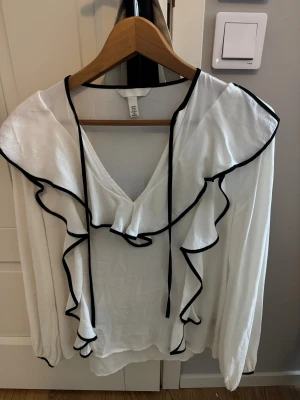 blus från h&m - säljer en fin blus från H&M då den inte kommer till användning, har använt ca. 3 gånger så den har inga större slitningar. pris kan diskuteras 