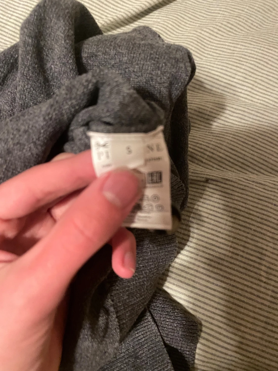 Grå kofta från Pier One, storlek S - 3