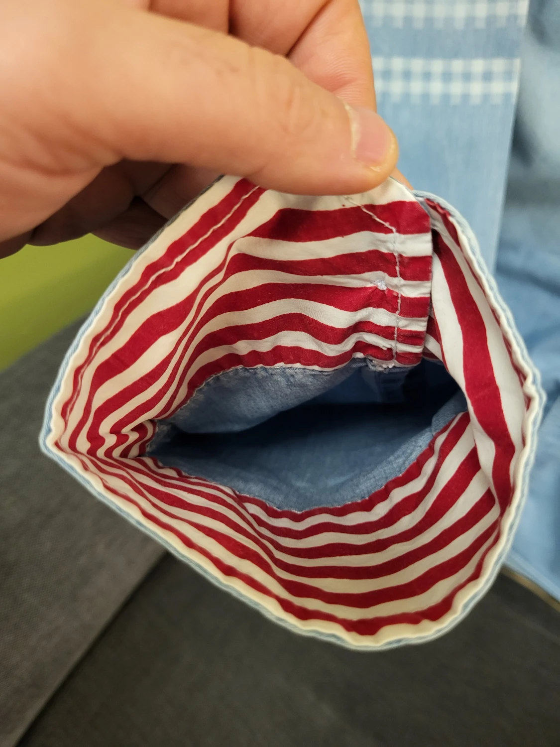 Ljusblå jeansskjorta från Big Star - 4