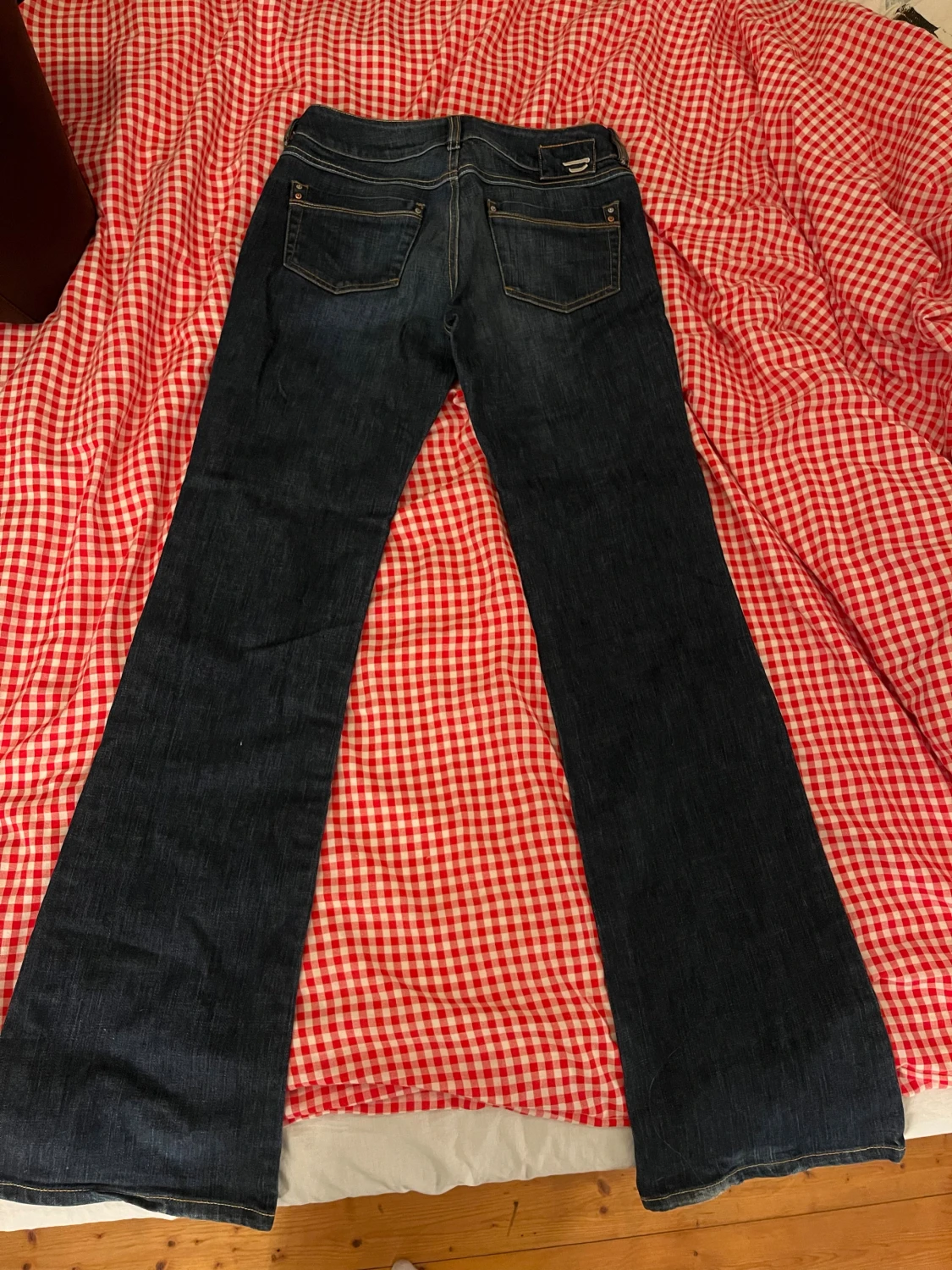 Diesel bootcut jeans mörkblå - 1