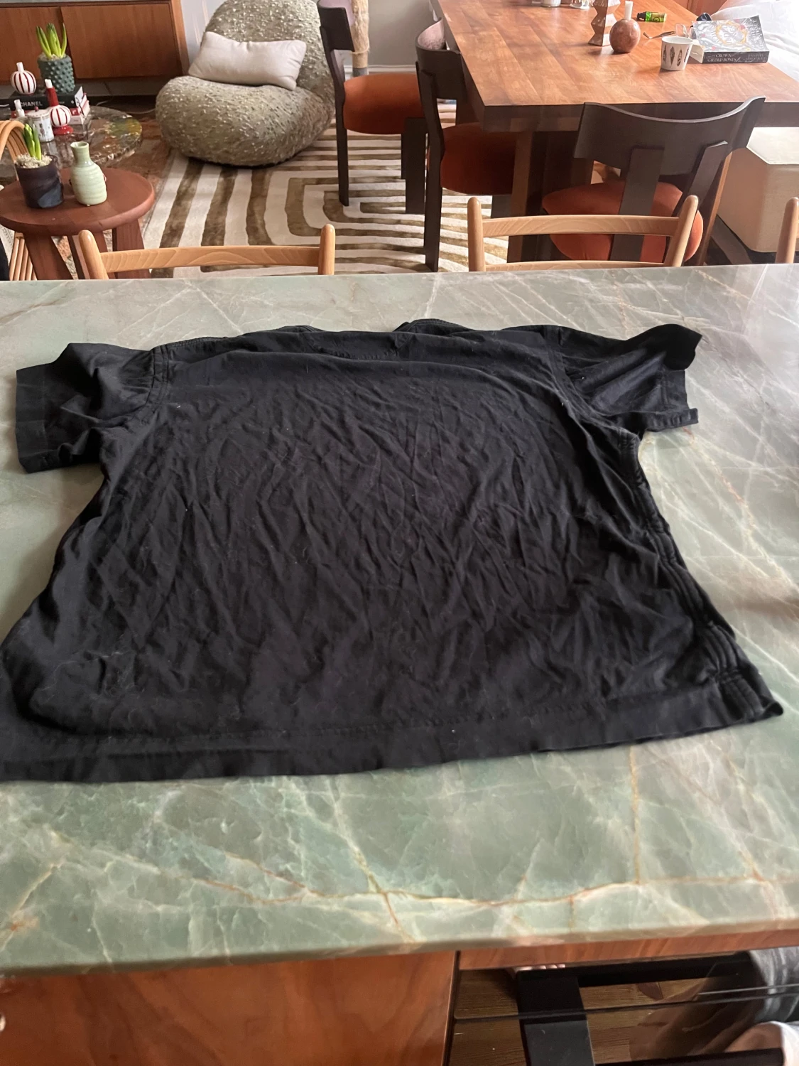 Svart Valentino t-shirt med patch - 1