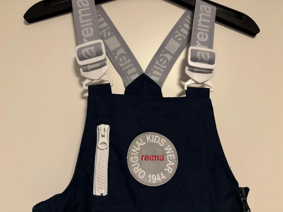 Mörkblå skalbyxor Reima strl 92 - 4