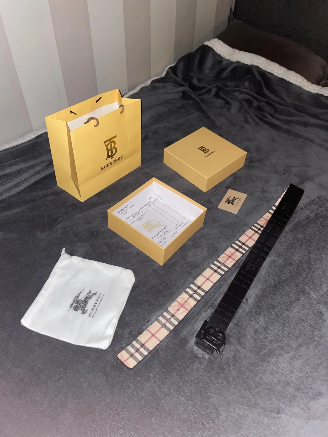 Nytt burberry bälte - 1