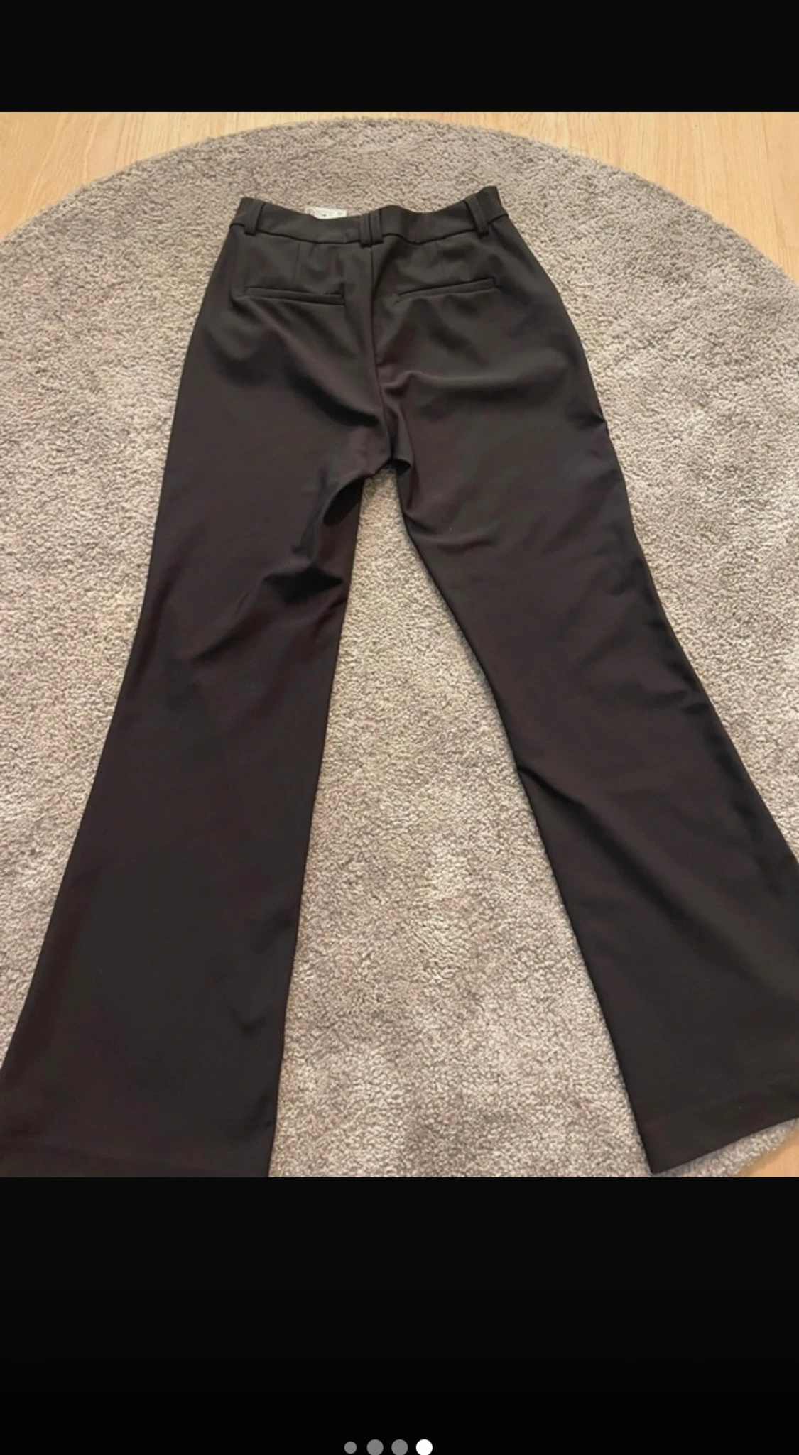 Svarta bootcut kostymbyxor från ONLY - 3