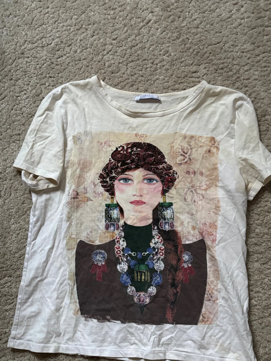 T-shirt med tryck - 1