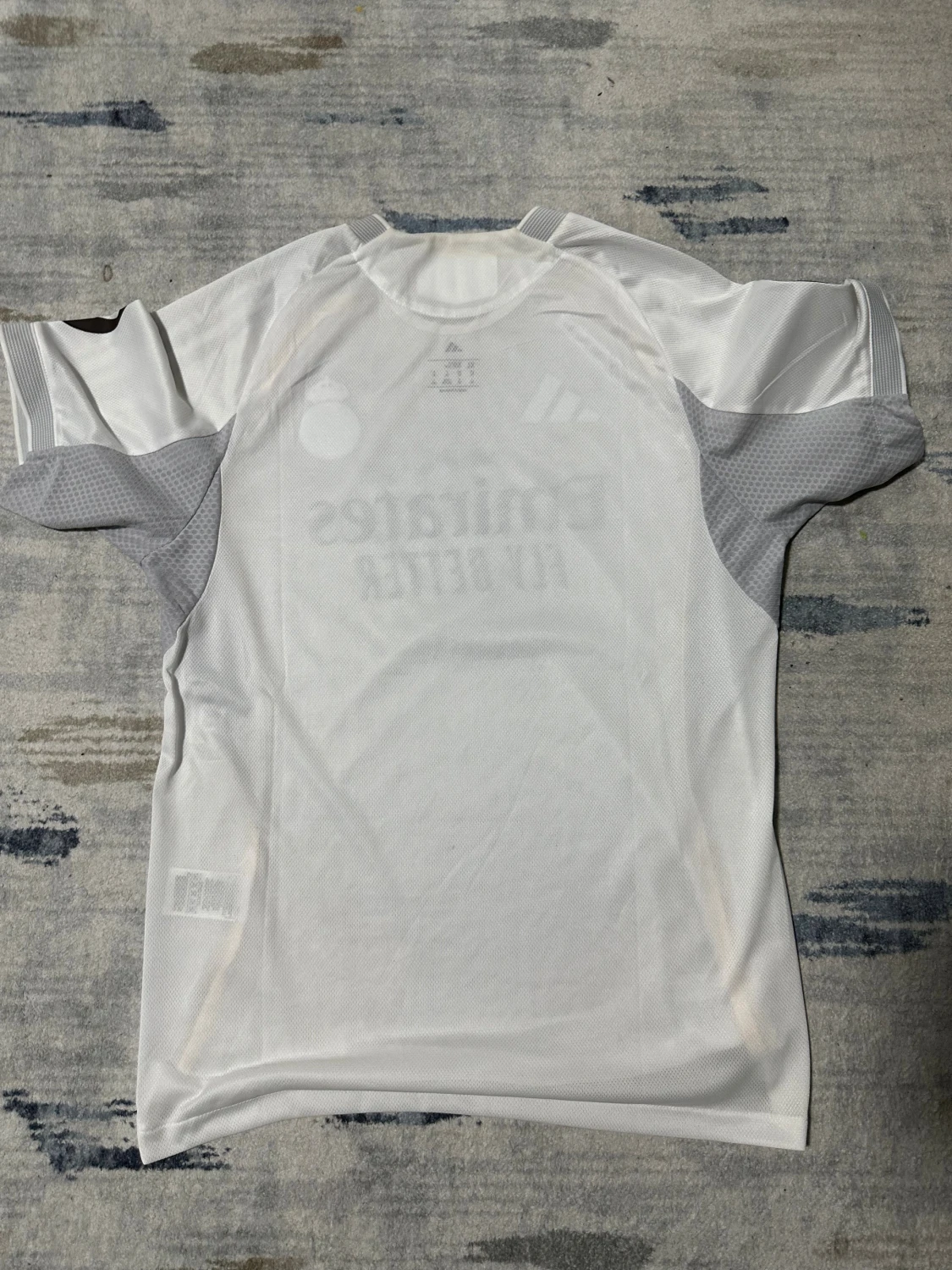 Real Madrid Adidas fotbollströja vit - 1