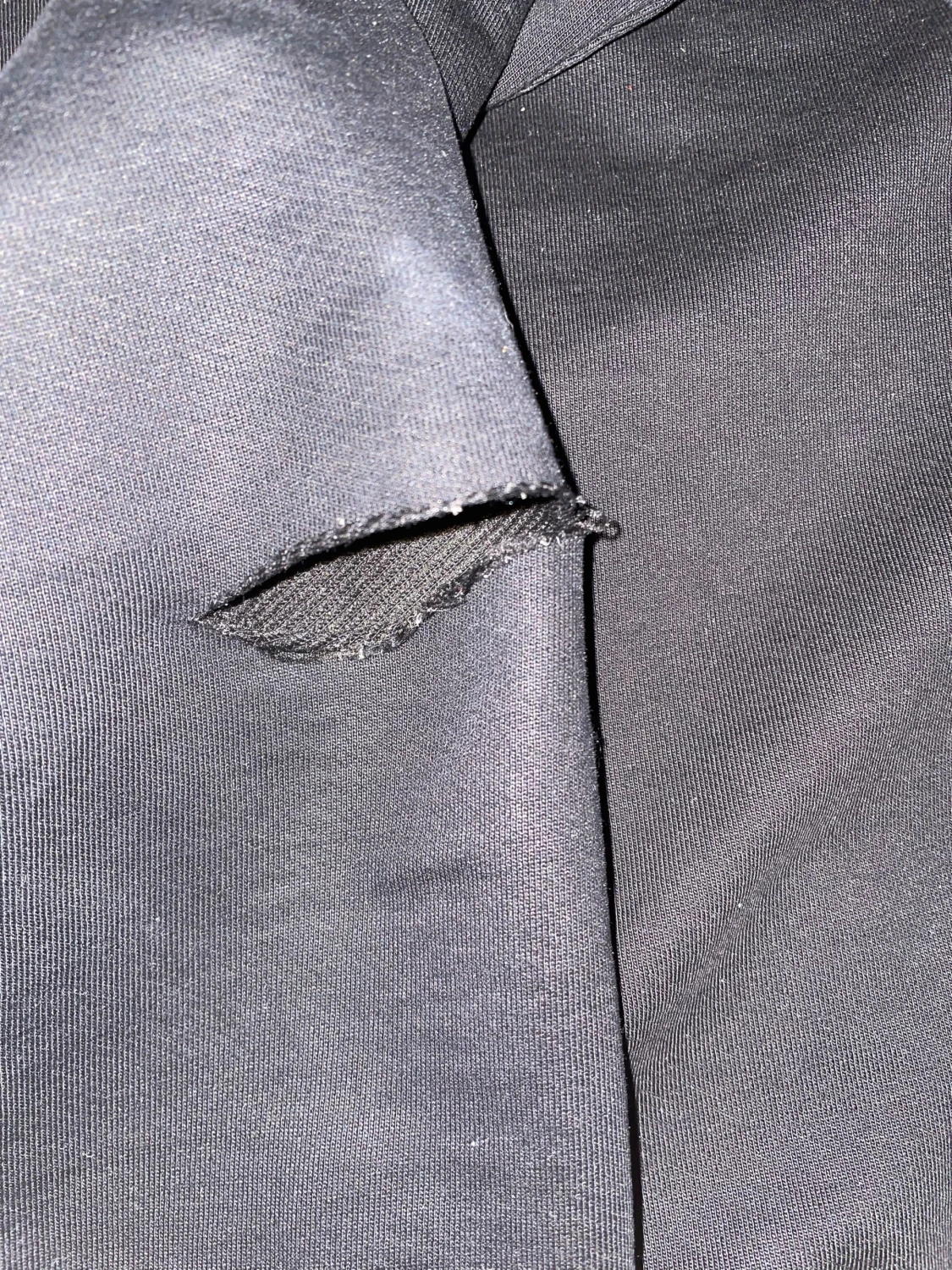 Svart replay hoodie - 1