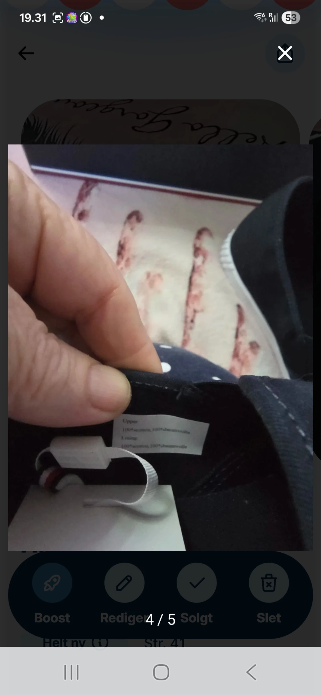 Svarta slip-on sneakers Tommy Hilfiger - 3