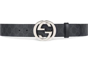 GG bälte - Säljer nu ett svart bälte med silver buckle, Helt nytt! Storleken är 115cm midja. Självklart ingår låda kvitto certifikat osv med när du köper bältet hör gärna av er vid intresse. Pris kan diskuteras😉