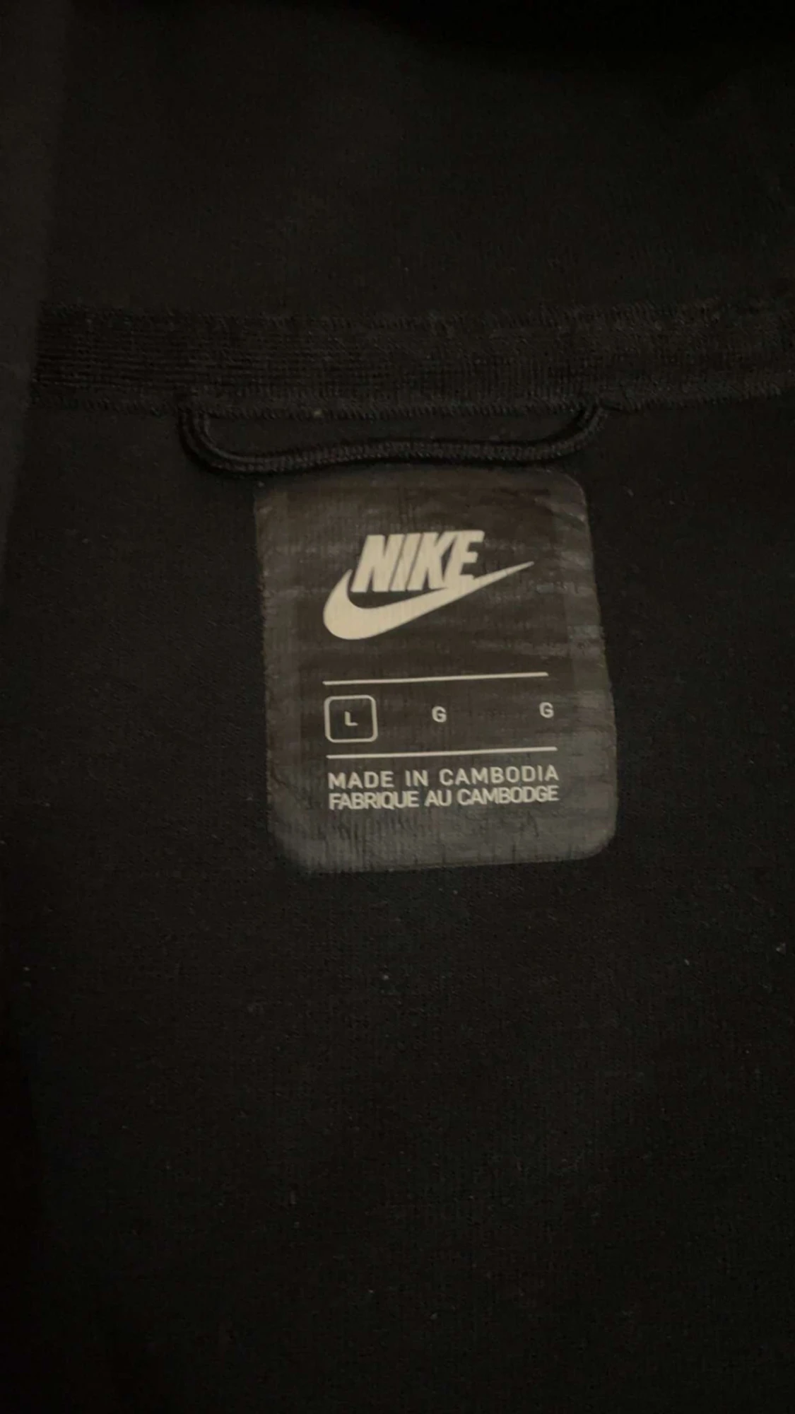 Svart vindjacka från Nike med huva - 3