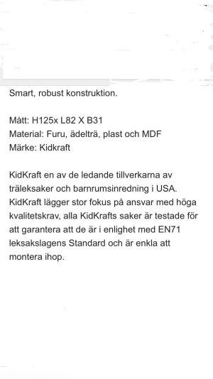 KidKraft Majestic Mansion Dockhus - Stort och detaljerat dockhus från KidKraft med fyra våningar, möbler och tillbehör. Flera rum inklusive kök, badrum, sovrum och vardagsrum. Stabil konstruktion i plast, passar för dockor upp till 30 cm. Mycket fint skick, inga synliga defekter eller slitage.