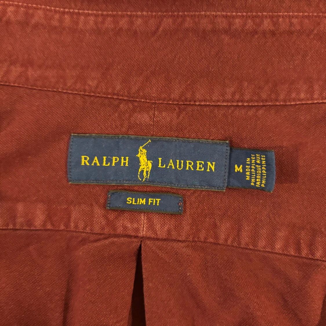 Vinröd Ralph Lauren skjorta - 2