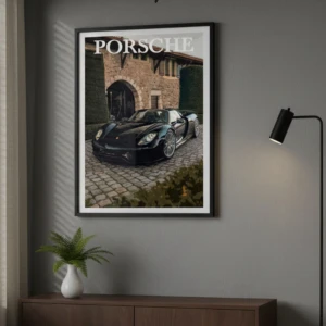Porsche 918 spyder poster - finn tre storlekar  - Perfekt poster till bokälskarna och även Porsche älskarna. Det är en poster av Porsche 918 spyder i svart färg, som visar styrka och elegance. All poster tryck i Sverige och skickas inom en vecka. Både Virgil’s företag och vår leverantörs företag är registrerad företag hos Skatteverket. För mer information eller vid köp skriv till oss. 