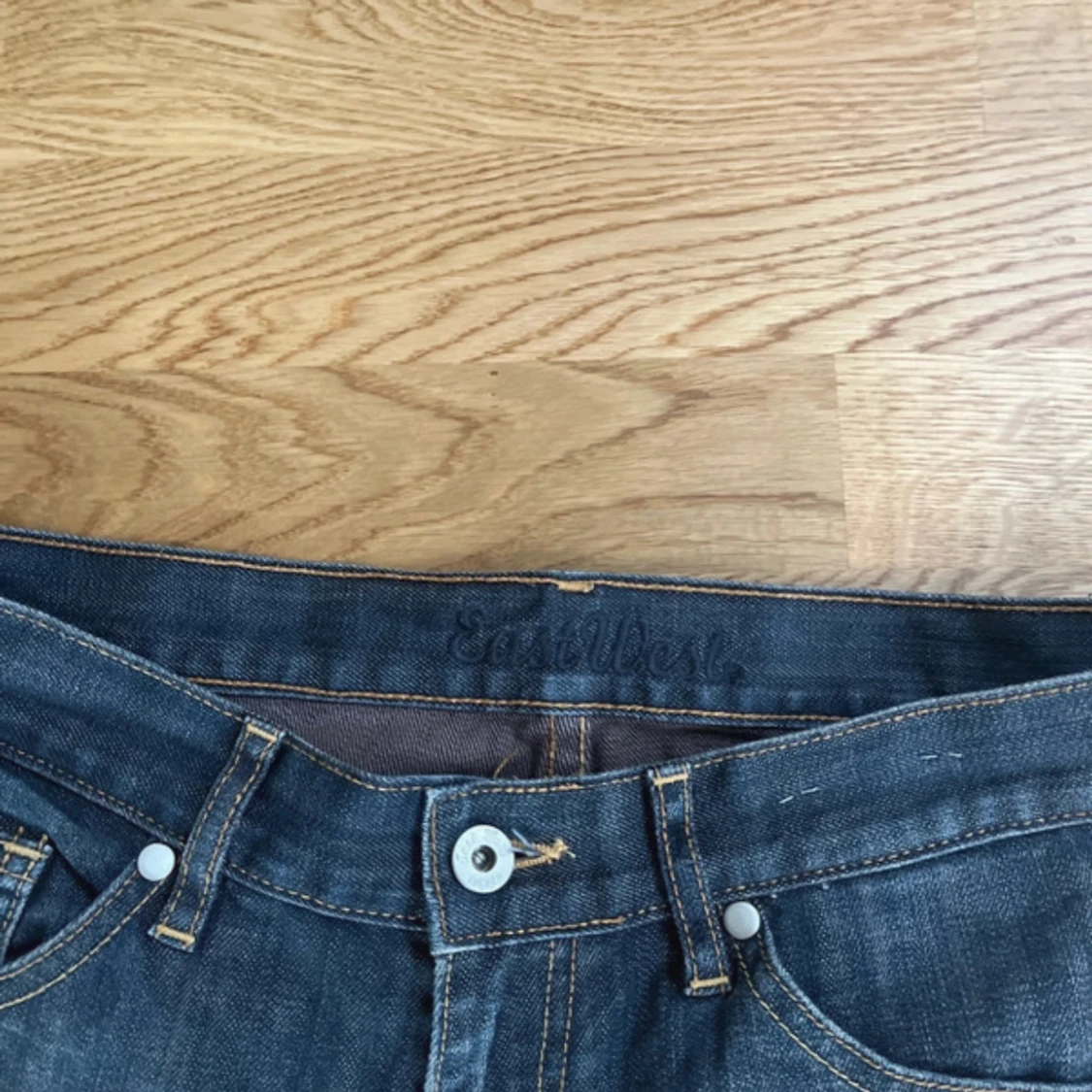 Lågmidjade vintage jeans - 1