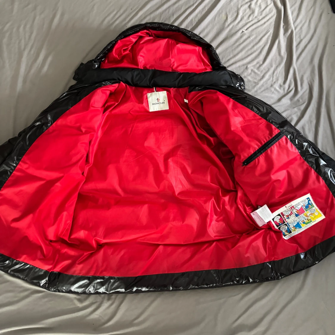 Exklusiv svart Moncler-jacka  (sällsynt modell) - 3