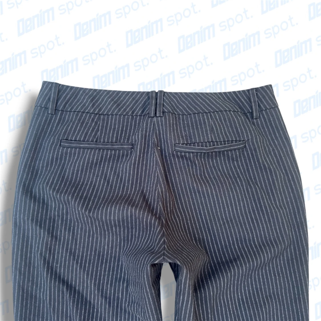 Randiga Svarta Kostymbyxor - 2