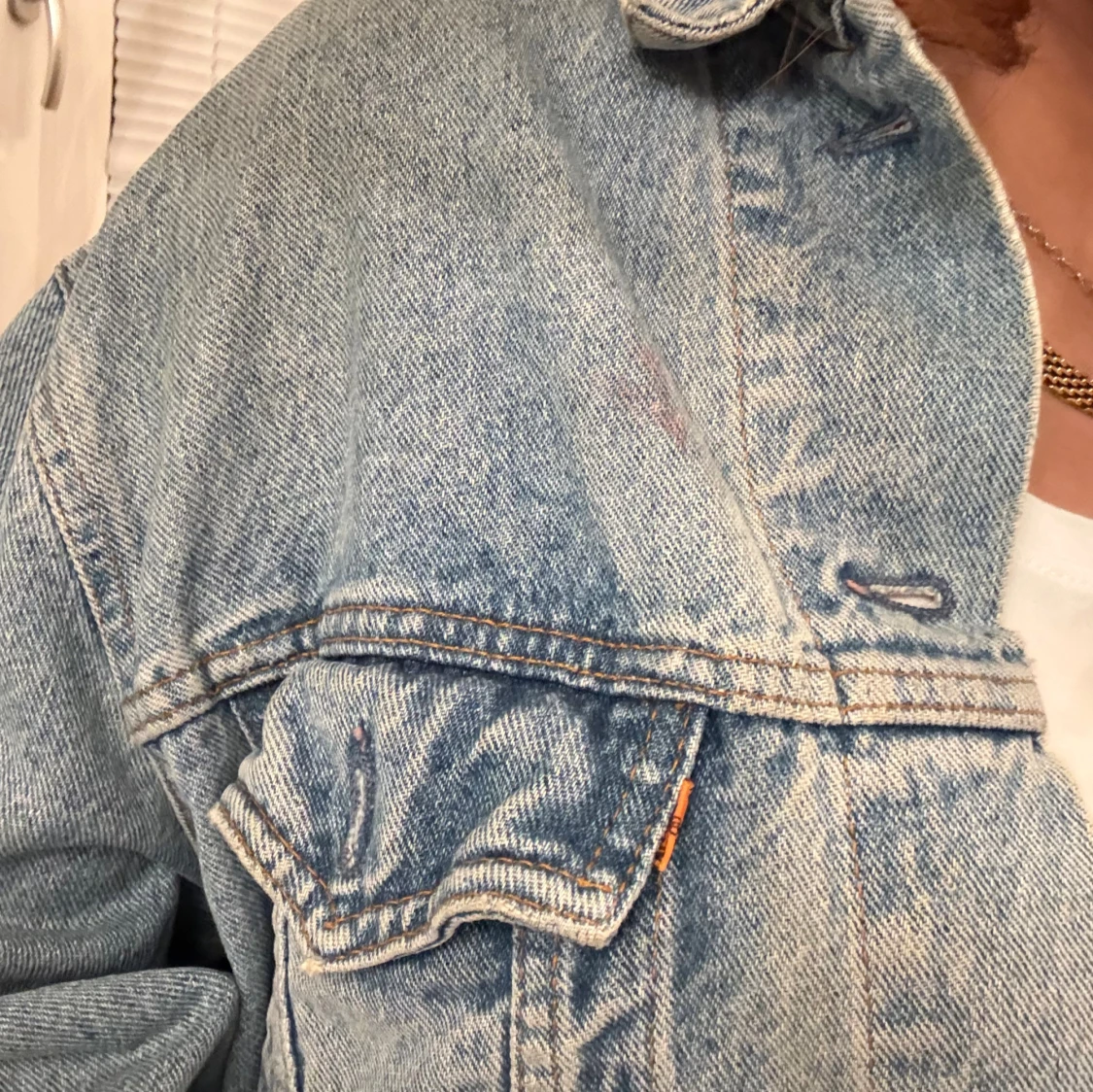 Oversized jeansjacka från Levi's - 4