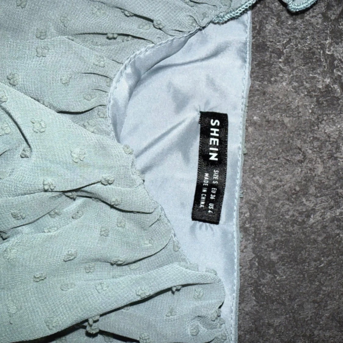 Ljusblå bolerotopp från SHEIN - 2