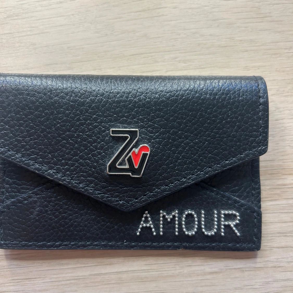 Svart Zadig & Voltaire plånbok med lås - 1