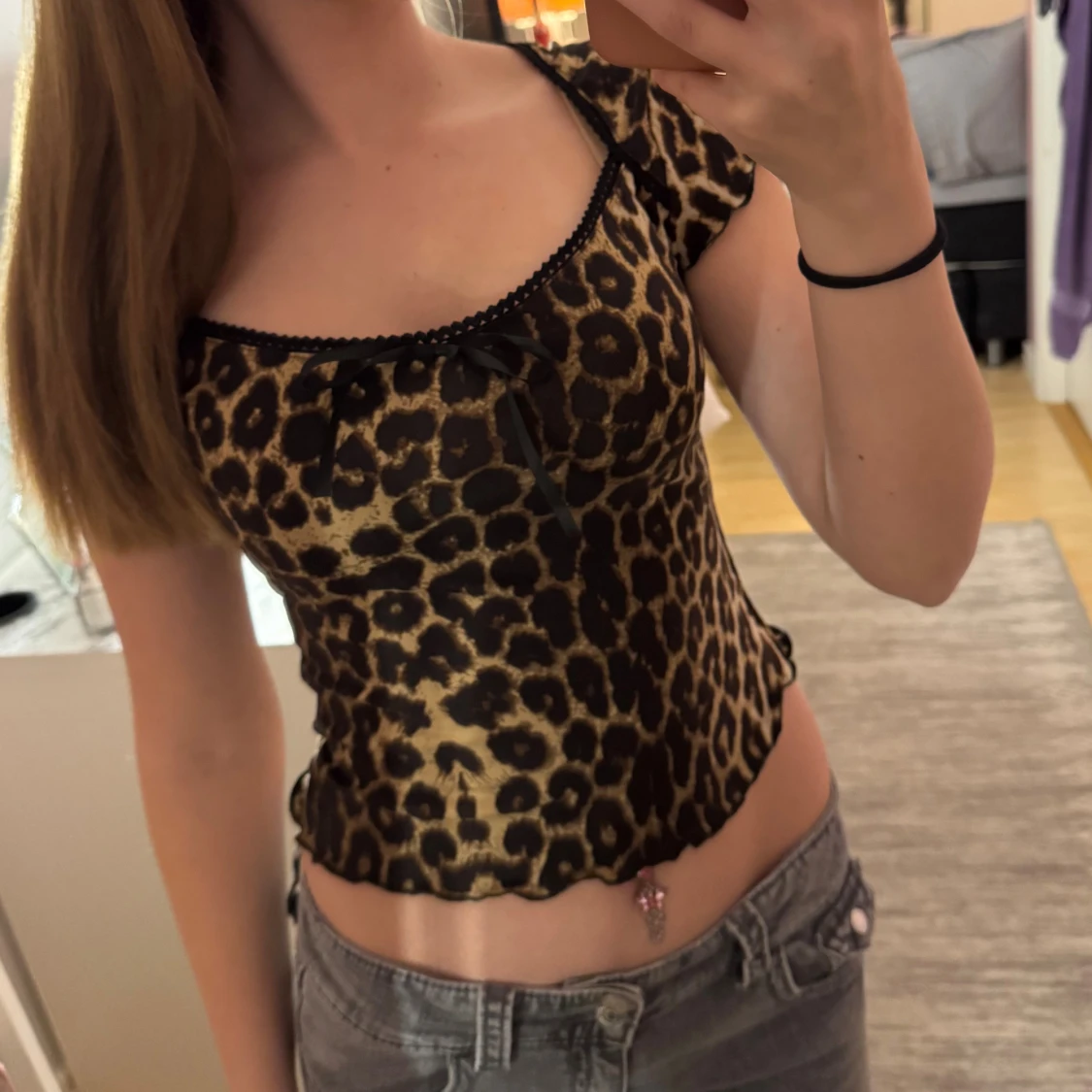 Leopard topp