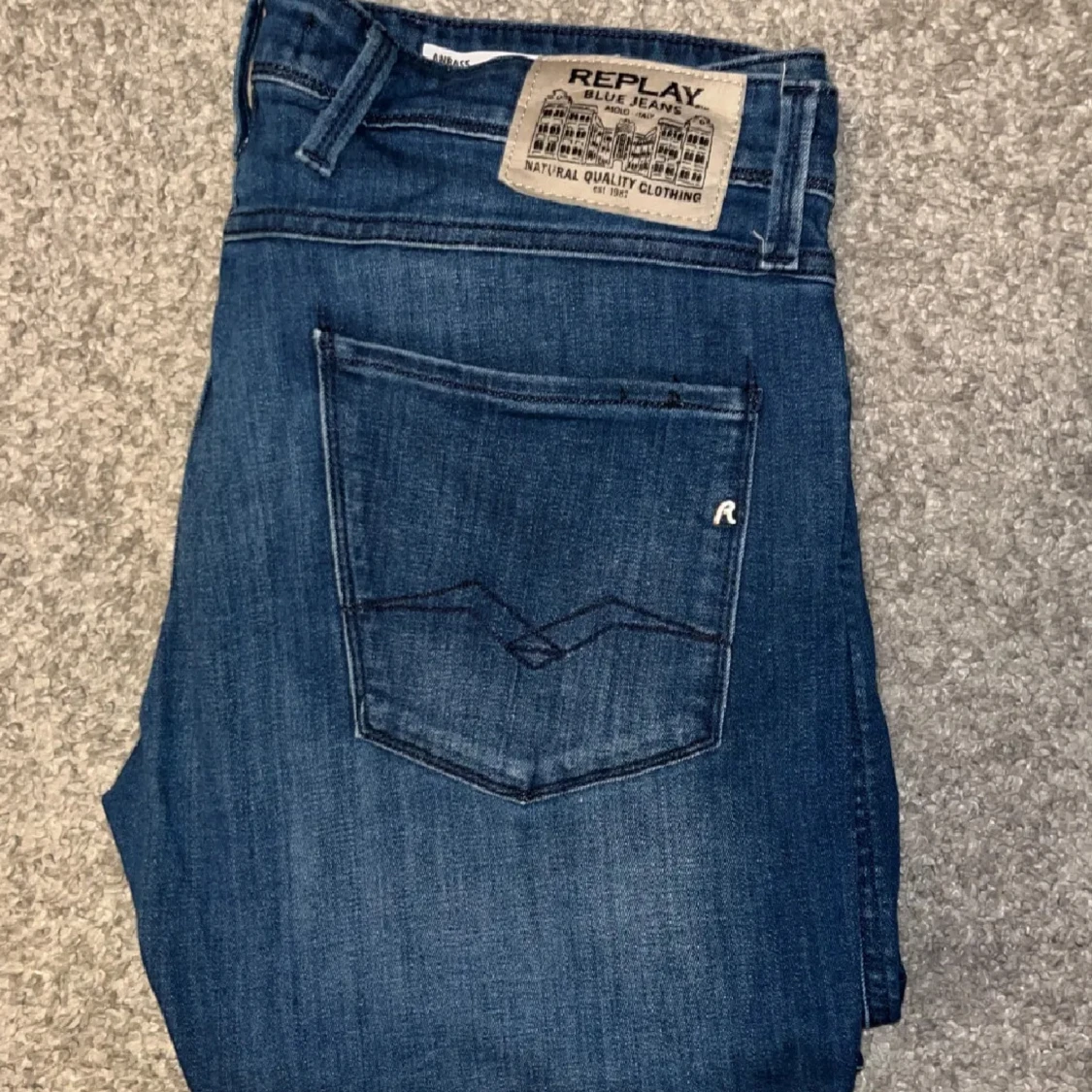 Replay Anbass jeans blå herr - 2