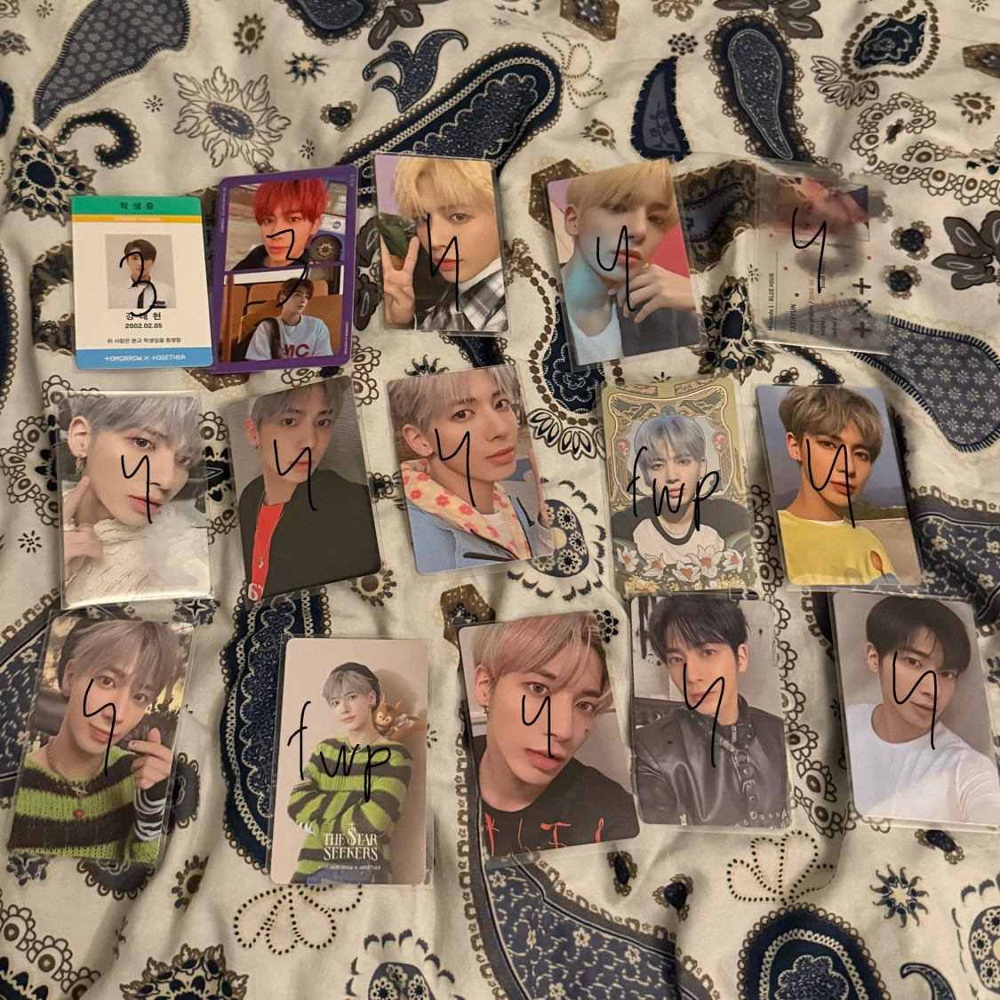 SÄLJER MIN TAEHYUN KOLLEKTION